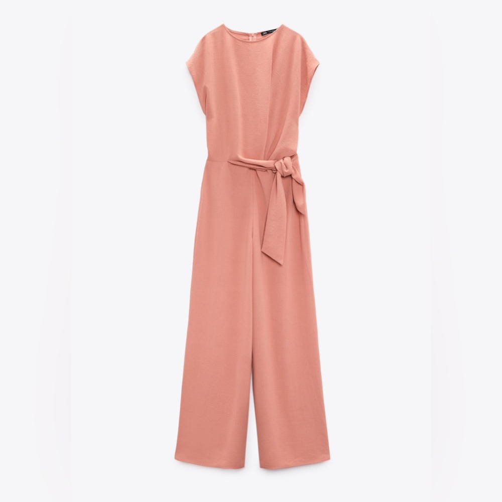 Zara flowy knotted jumpsuit - Size M